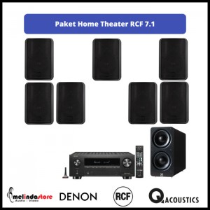 Paket Home Theater Speaker RCF MR 50T | Home Theater 7.1